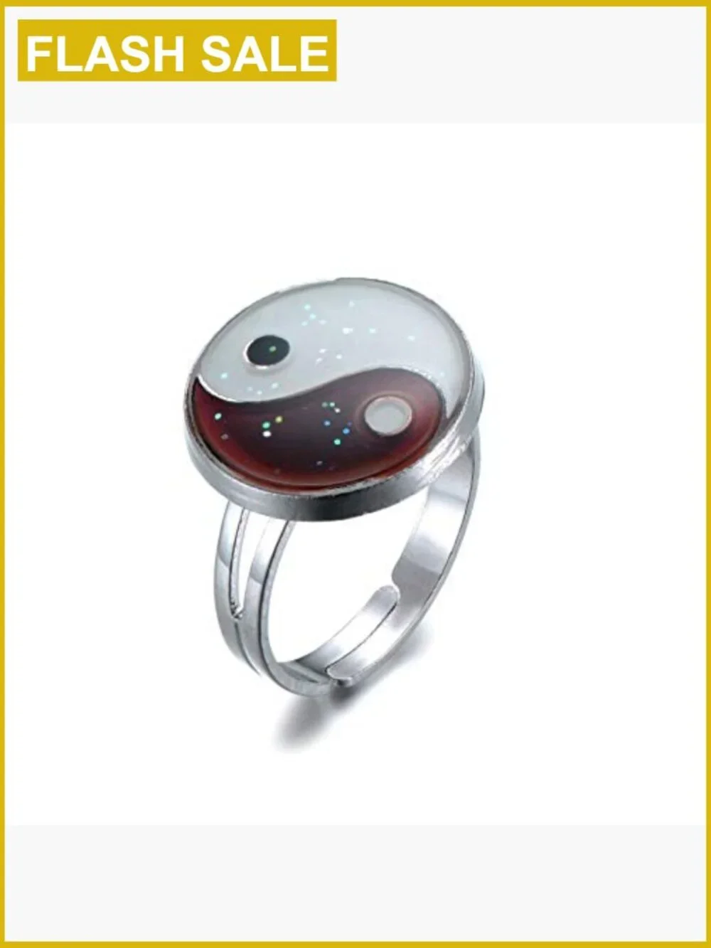 15 Adjustable Mood Rings for Party Favors Halloween Costume Props